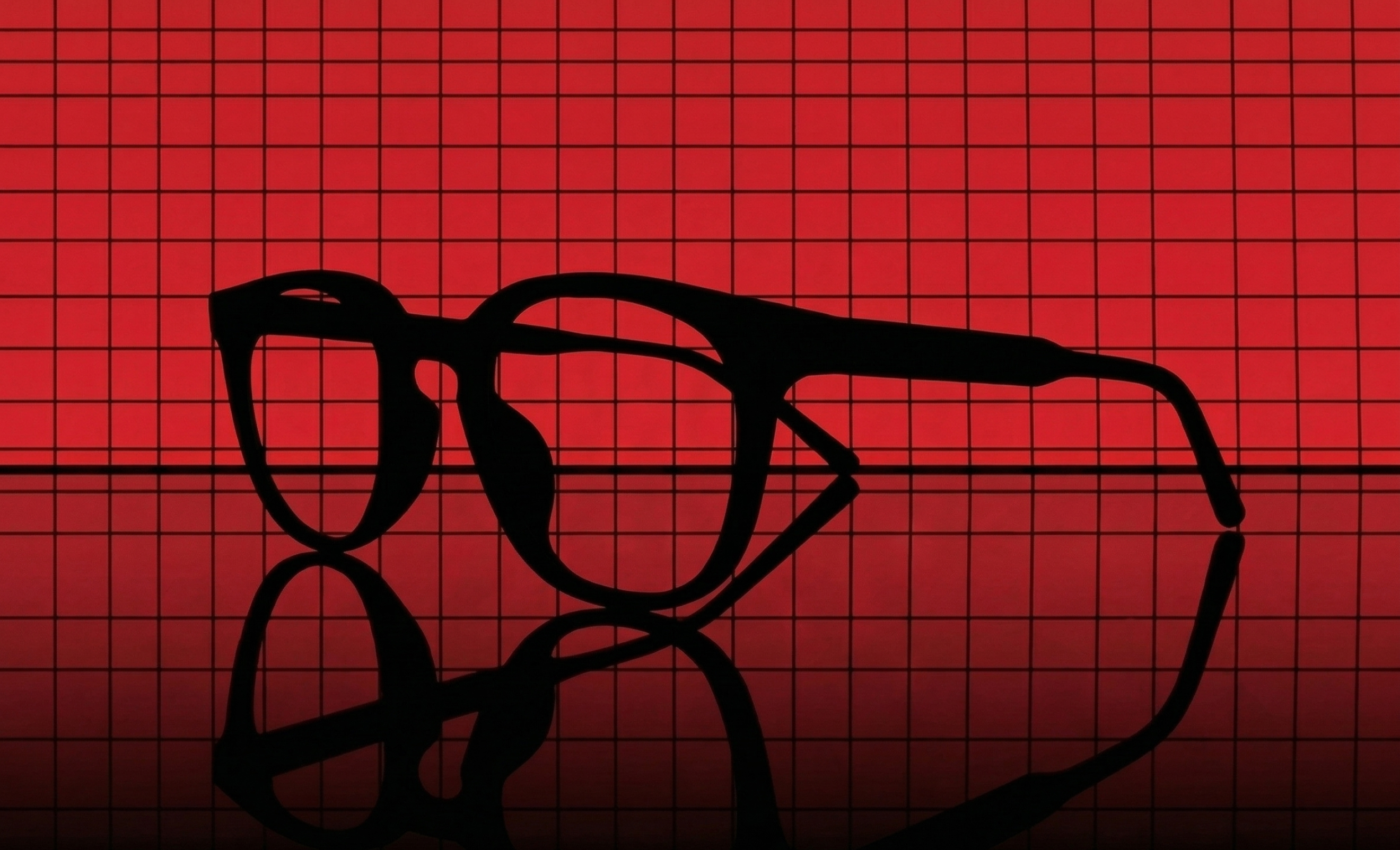 Lente VYRA Noctra sobre grilla técnica